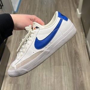 Nike Royal Blue Low Top Blazers